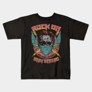 Stay Strong, Rock On Kids T-Shirt